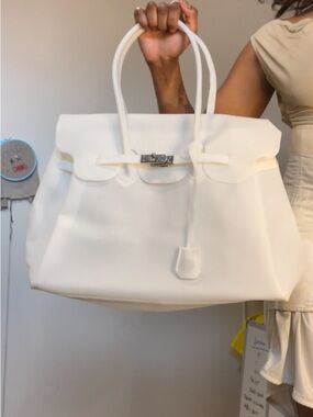 Large Jelly Bag in White